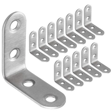 metal brackets oposire l shapedhaped|Amazon.com: Metal L Shaped Brackets.